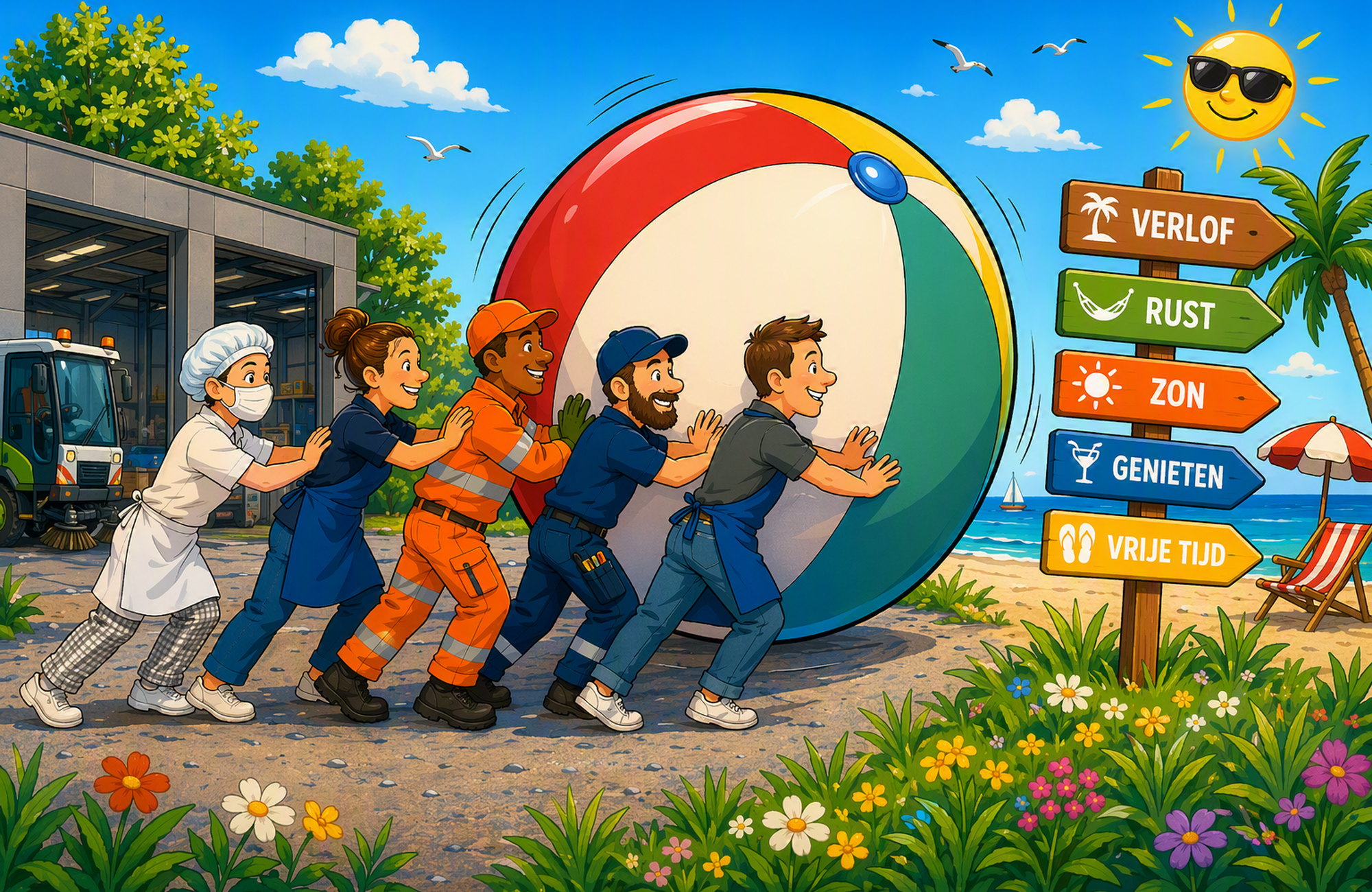 Tijd voor een welverdiende zomerpauze